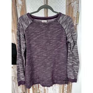 Women Vintage CHAMPION Sweatshirt, Purple/Plum, Size M